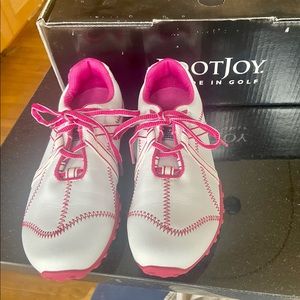 Girls Footjoy golf shoes